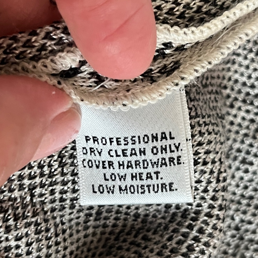 St. John Black White Knit Python Pattern Blazer J… - image 7